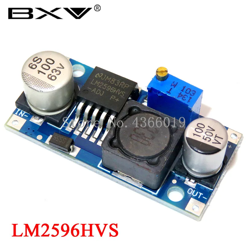 1 шт. LM2596 LM2596S LM2596HVS adjustable 4,5-40 в Регулируемый понижающий модуль питания
