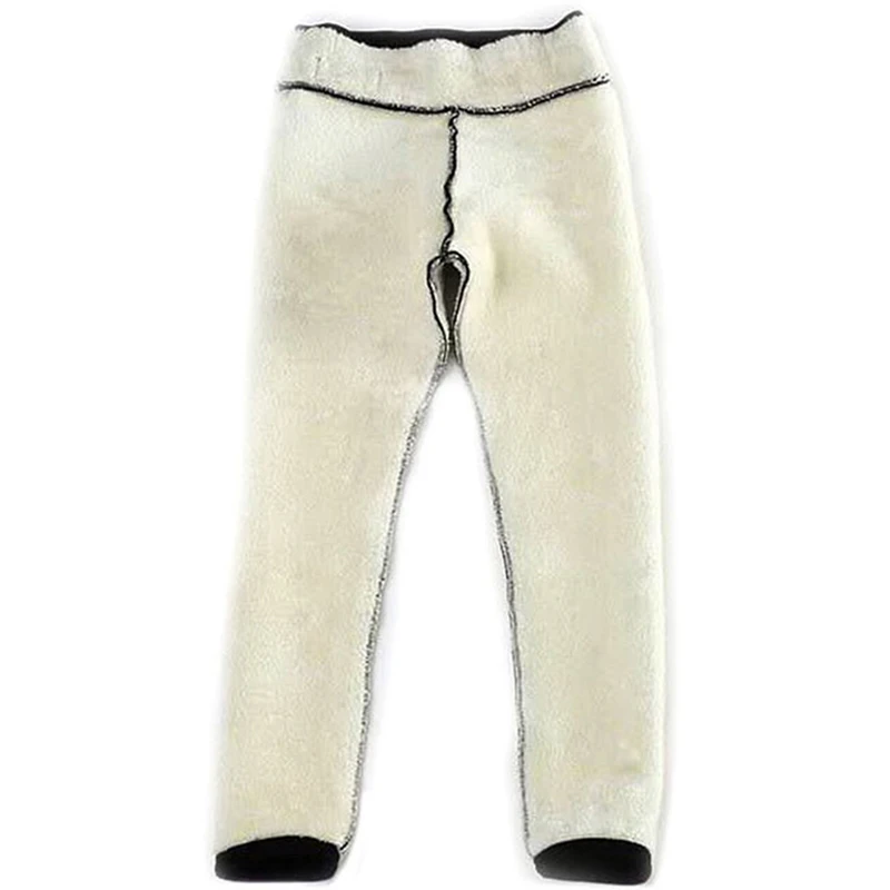 

Warm Women Pants Winter Skinny Thick Velvet Wool Fleece Leggins Trousers Lambskin Cashmere Pants Female Leggings Large Size