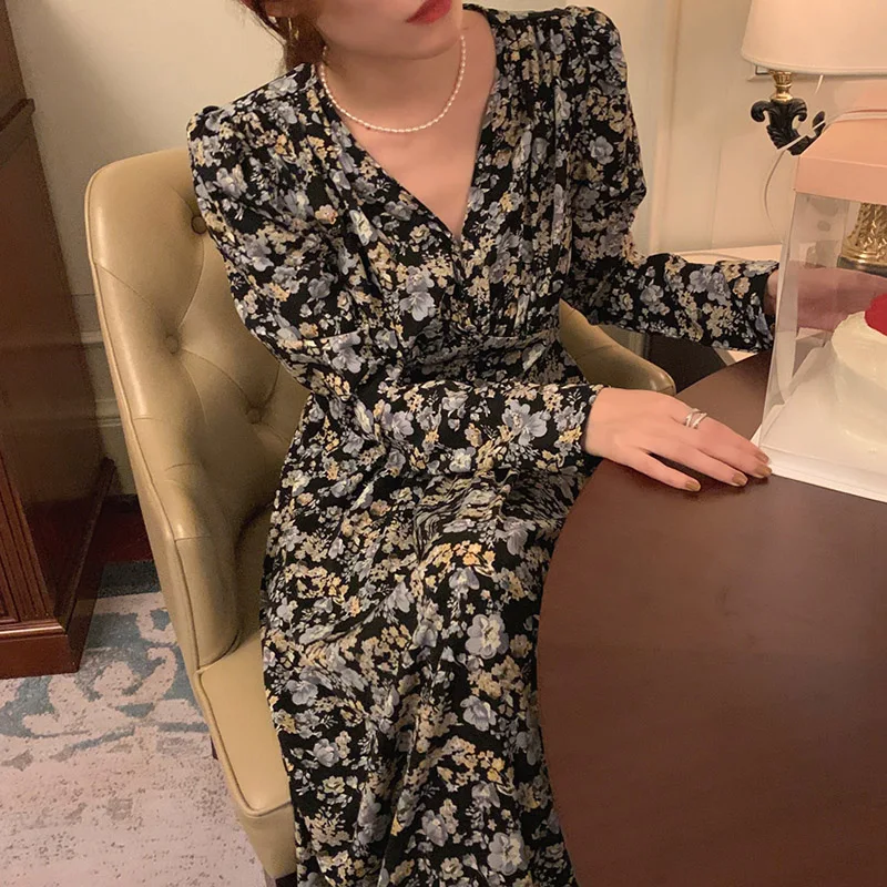 Женское длинное платье Onalippa на раннюю весну шикарное элегантное темпераментное