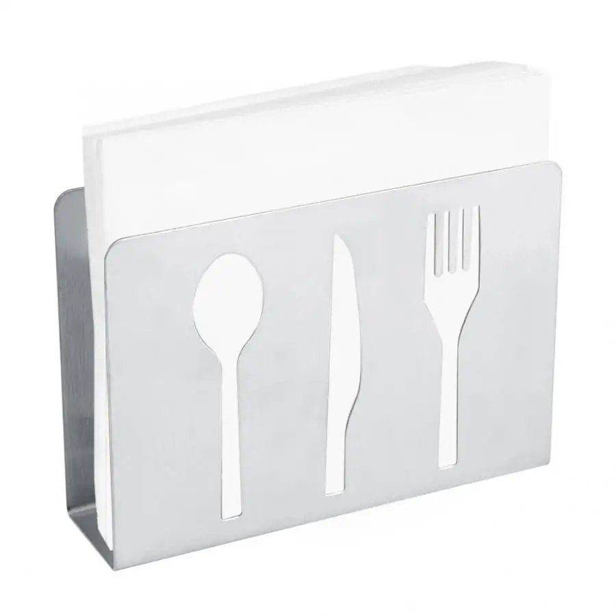 Держатель для салфеток из нержавеющей стали|Коробки салфеток| |