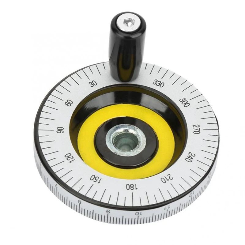

AYHF-80mm Solid Hand Wheel Scale Hand Wheel Mechanical Parts Bakelite Machine Handle Calibrated Handwheel