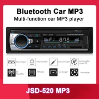 new arrival 12v 1 one single din car stereo remote control fm radio mp3 audio player support bluetooth phone usbsd music