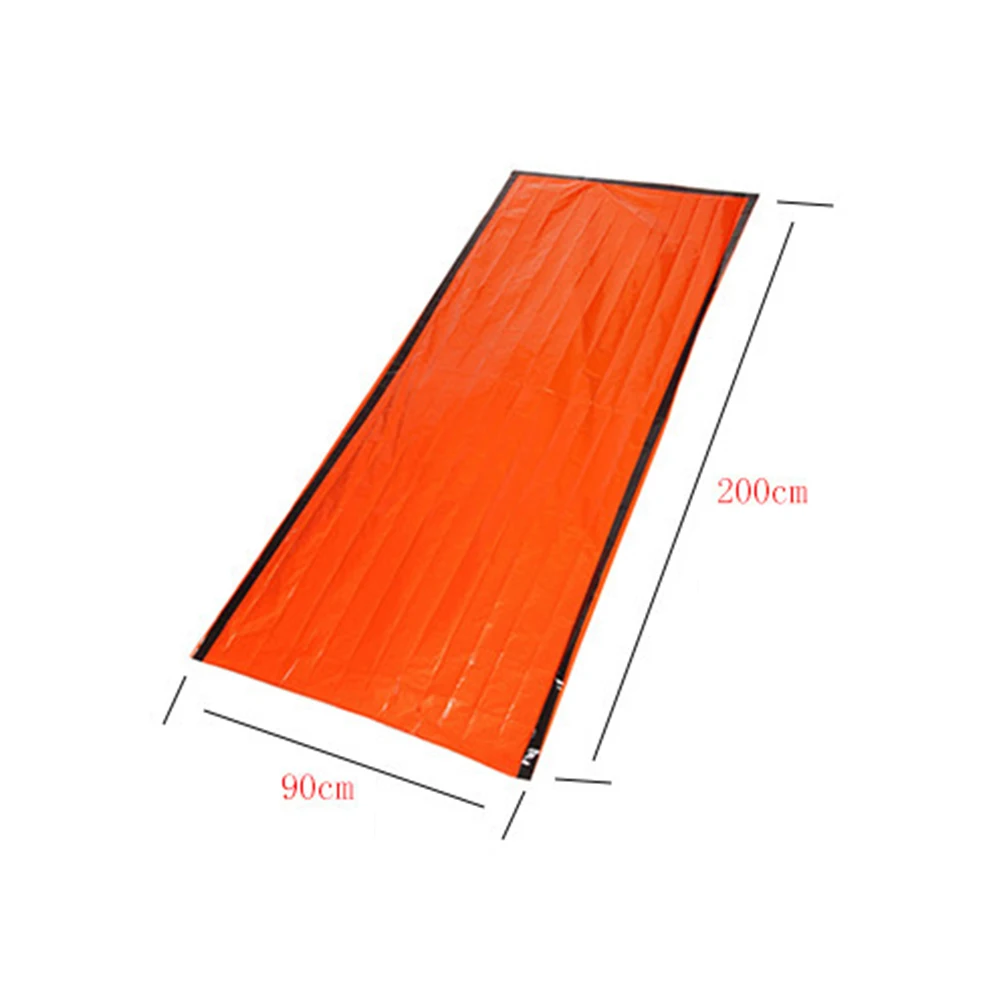 Туристический Камуфляжный аварийный спальный мешок теплый водонепроницаемый