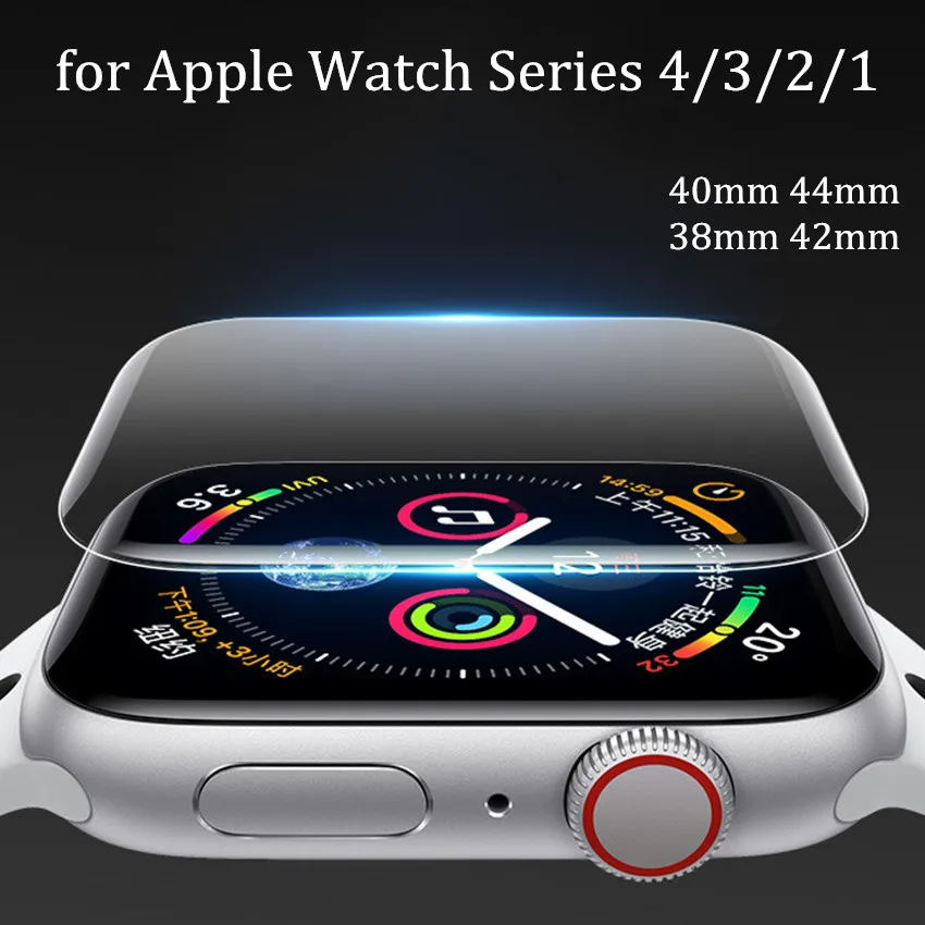 Защитная пленка для экрана iWatch 4 5 40 мм 44 (не закаленное стекло) Apple Watch 3 2 38 42 |