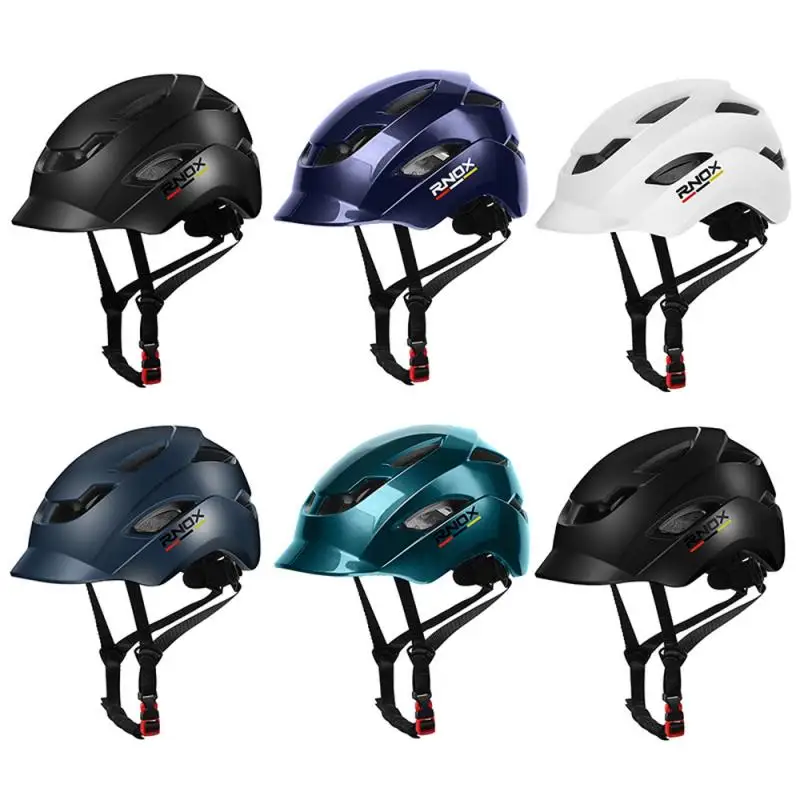 

55-60cm RNOX Ultralight Bicycle Helmet Rainproof MTB Helmet City Road MTB Bike Helmet Women Men Cycling Safety Caps Equipments