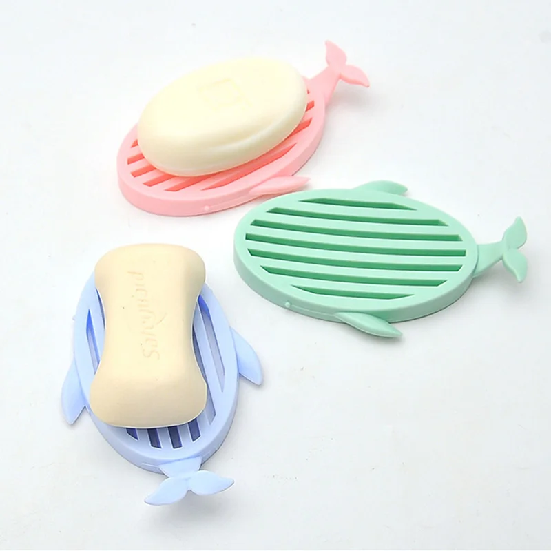 Популярная Коробка для мыла с двойной решеткой 4 цвета чехол контейнер