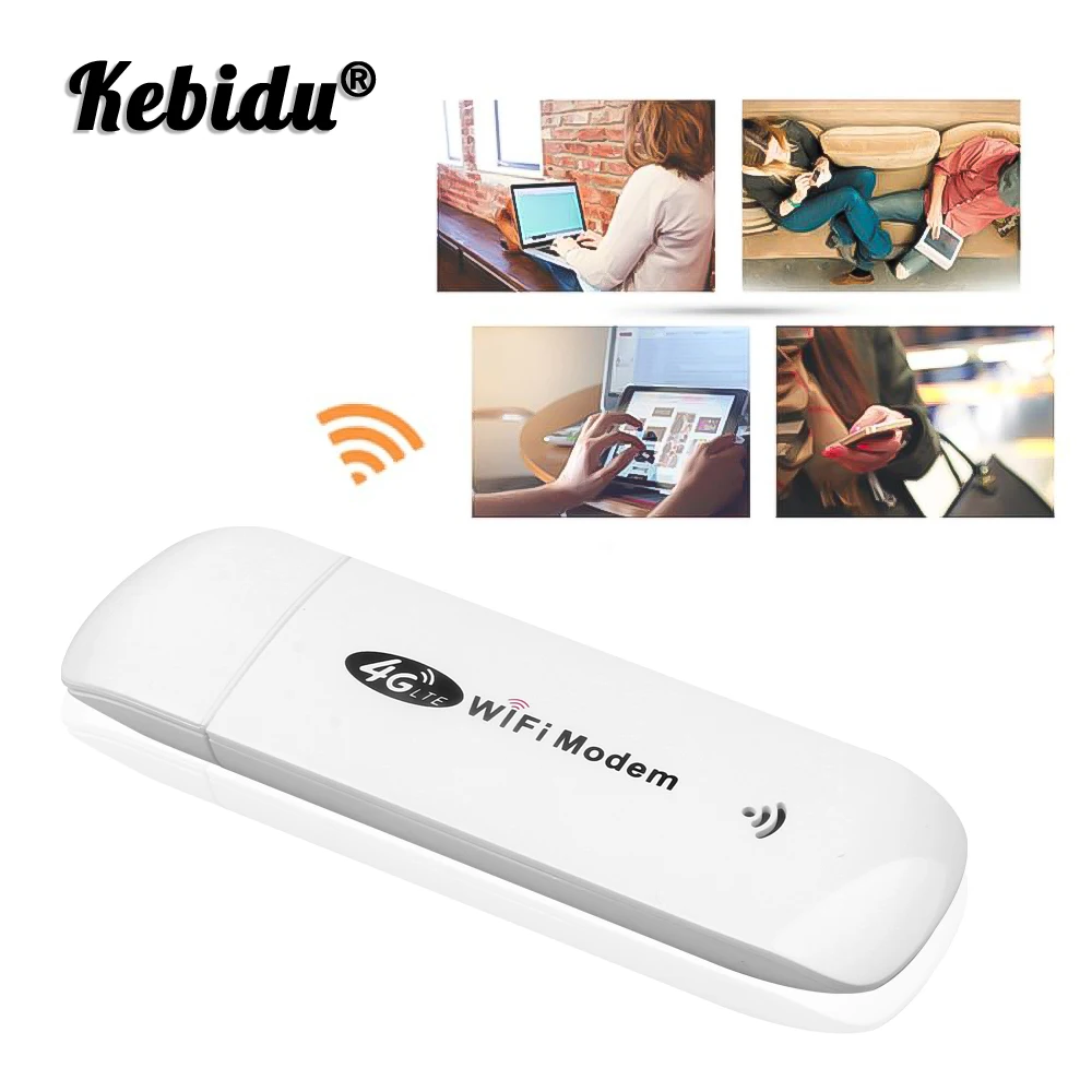 Wi Fi роутер Kebidu 4G FDD LTE карманная точка доступа для сети USB роутеры беспроводной