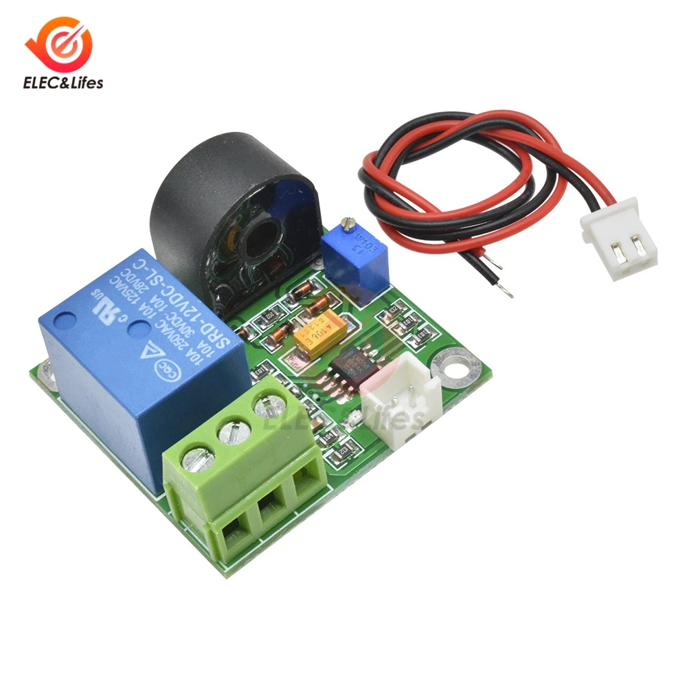 Max 5A AC Ток Модуль датчика обнаружения DC 5 в 12 В 24 в 0~ 5A реле защиты от перегрузки по току Модуль сигнала переключатель выход амперметр