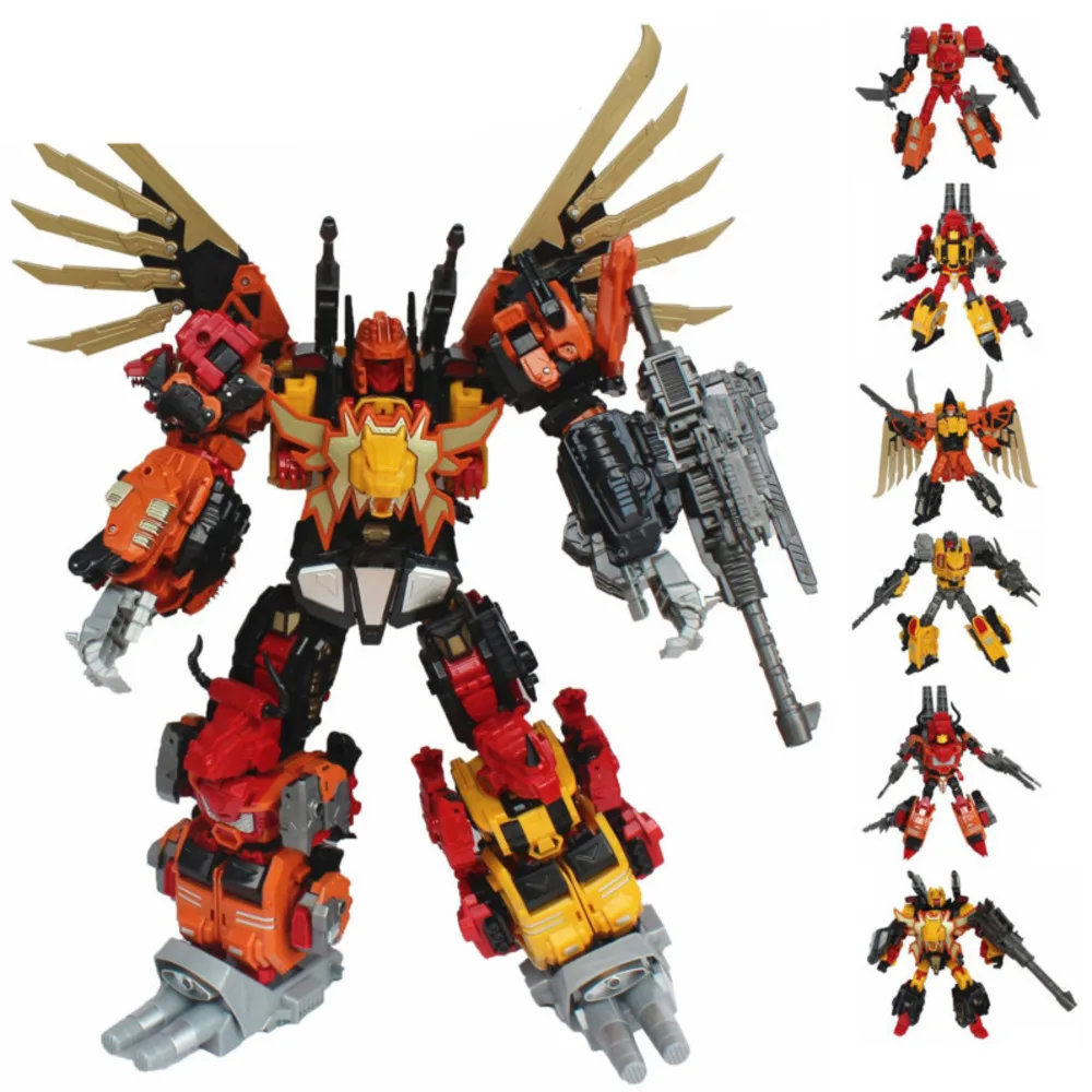 BMB BPF Weijiang NBK JINBAO HaiZhiXing G1 экшн-Фигурка-трансформер игрушка Predaking Bruticus девастатор