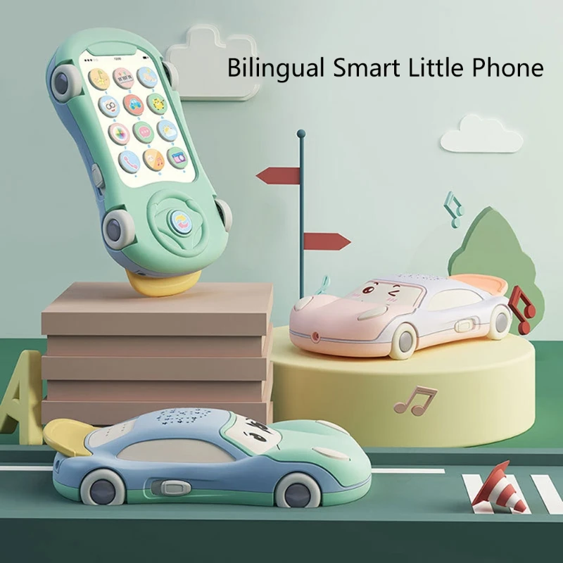 

Developmental Baby Phone Musical Baby Toys Party Birthday Gifts for Kid & Baby DXAD