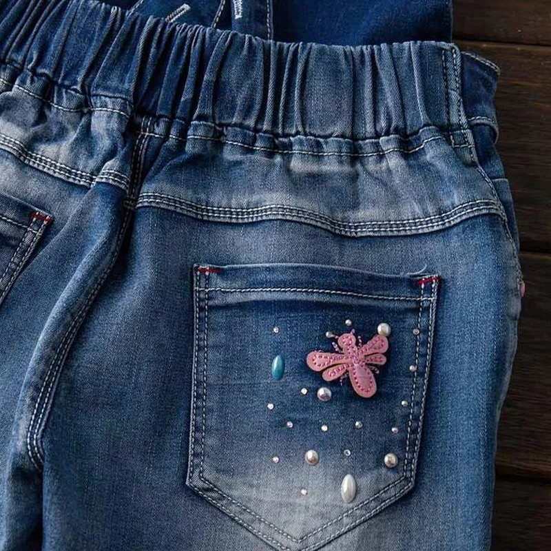 Весна-лето 2020 американский стиль комбинезон для девочек милые модные потертые