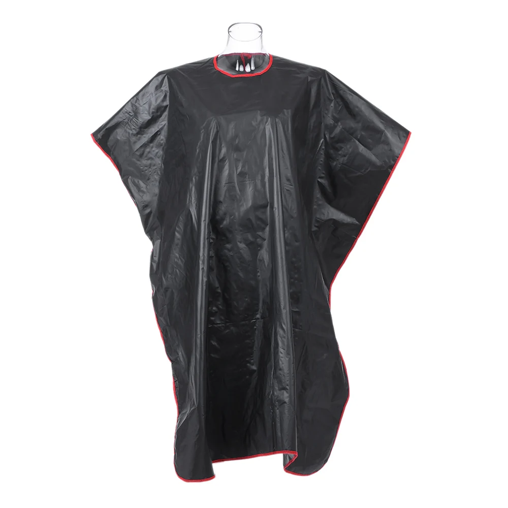 Черный парикмахерский Фартук водонепроницаемый регулируемый шейный салонная