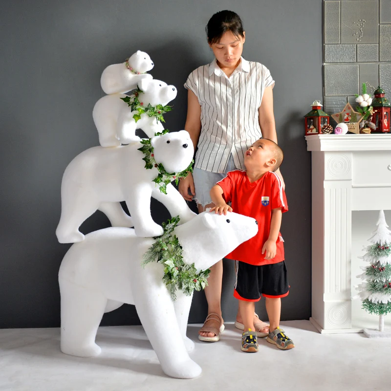 

Christmas Decorations Large Christmas Decoration Scene Layout Creative Showcase Decoration