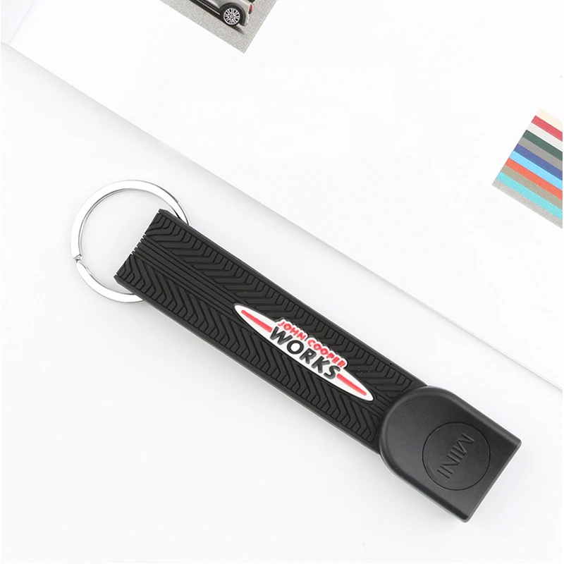 

Брелок JCW в форме тормозного диска, брелок с кольцевым ремнем для ключей для MINI Cooper 3rd Gen F55 F56 F57, 2-го поколения F60 Countryman