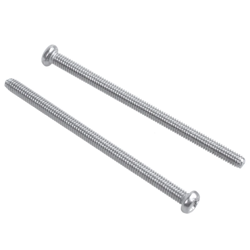 M2.5 x 40mm 304 Stainless Steel Phillips Round Head Screws Bolt 60pcs | Обустройство дома