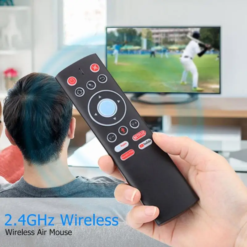 T1 и Voice 2 4G пульт дистанционного управления помощник Air Mouse Gyro Sensing для Android TV HTPC IP