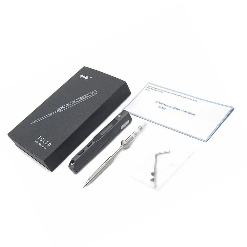 

Soldering Iron Welding Pen Mini Temperature Adjustable Electric 65W With Switch Display Tip Soldering Iron Tools Soldering Iron