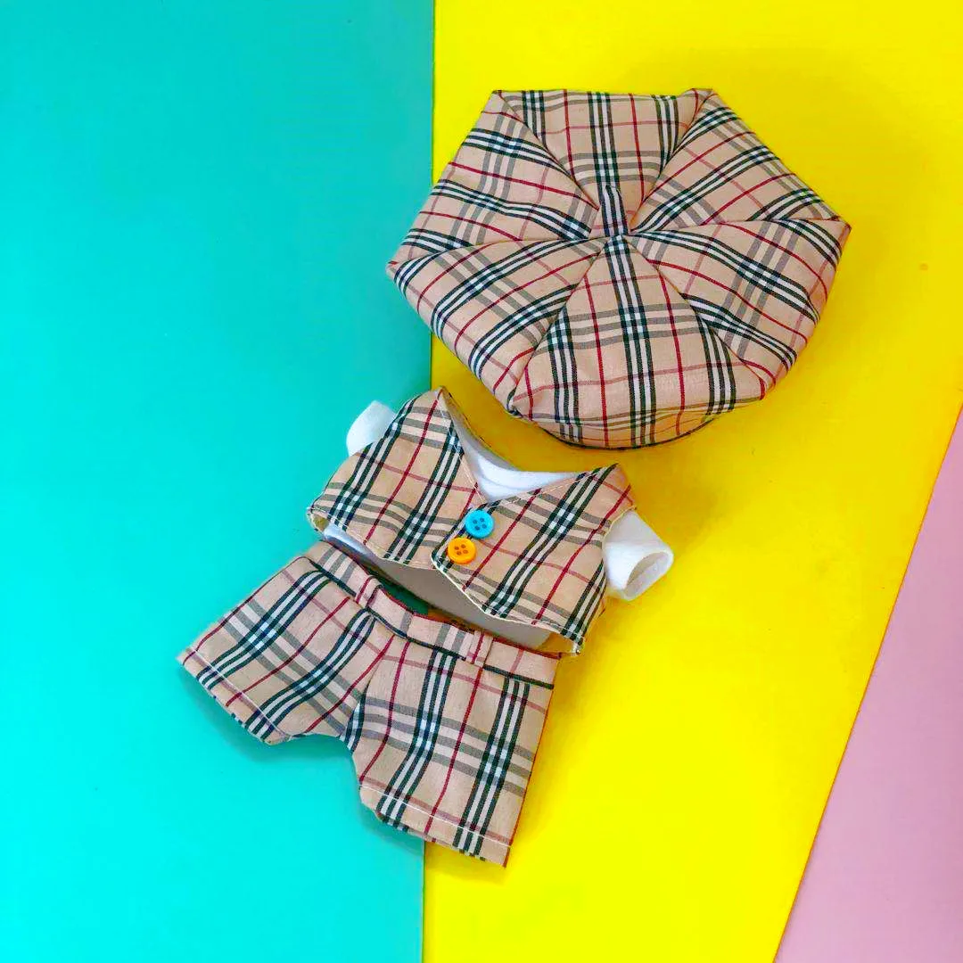 

[MYKPOP]KPOP Clothes & Accessories: Clothes 4pcs Set for 15cm 20cm (without Doll) KPOP Fans Collection SA20070609