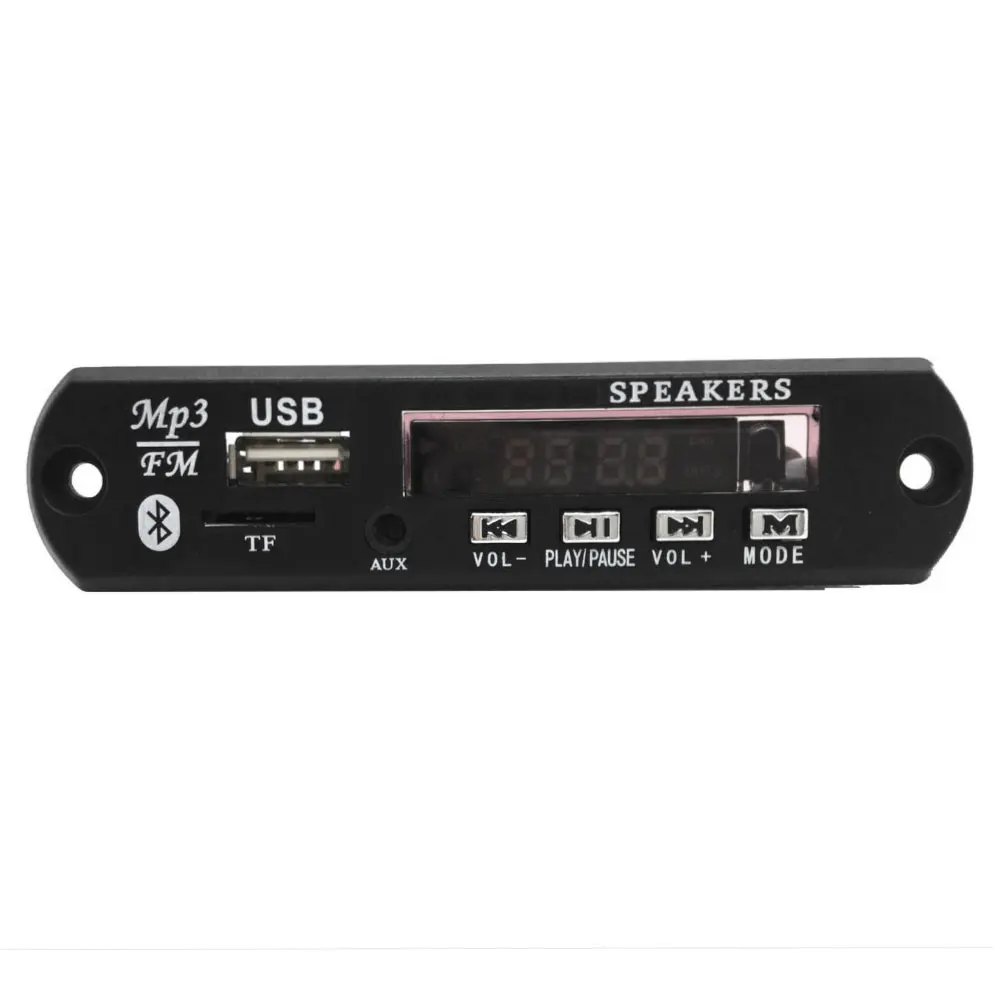 Беспроводной Bluetooth-совместимый MP3 декодер 5 0 плата 12 В блок питания запись вызовов