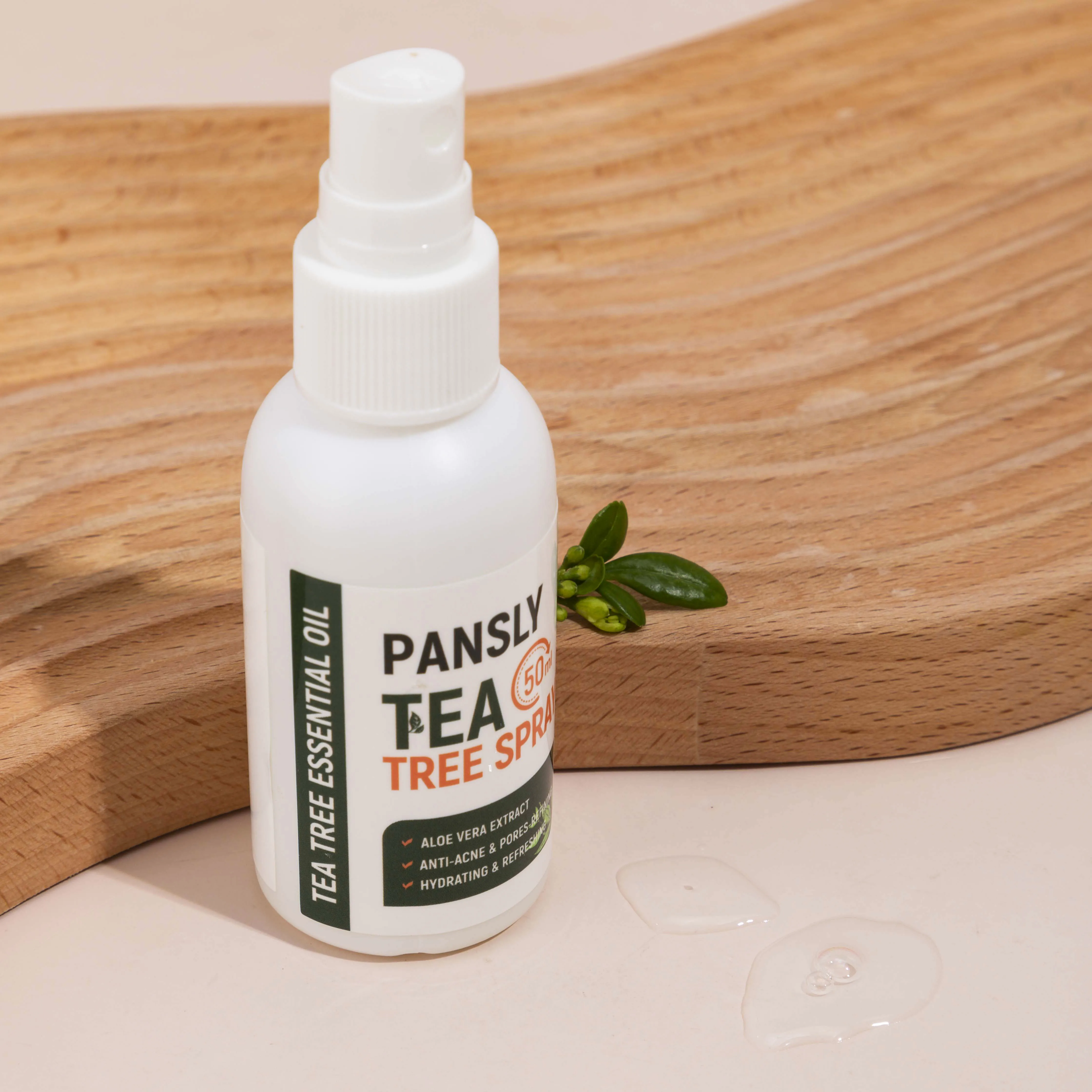 Tea tree essence водный спрей для лечения акне уход за кожей лица масляная смесь