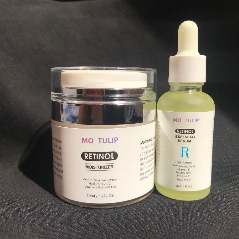 MO в форме тюльпана от органических ретинол увлажнитель для лица крем Сыворотки