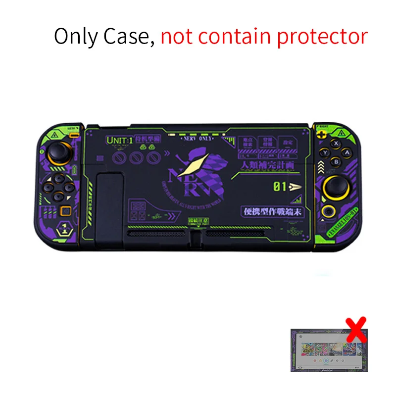 Чехол для nintendo Switch Joy con NS Joycon геймпад чехол для джойстика противоударный - Цвет: not screen protector