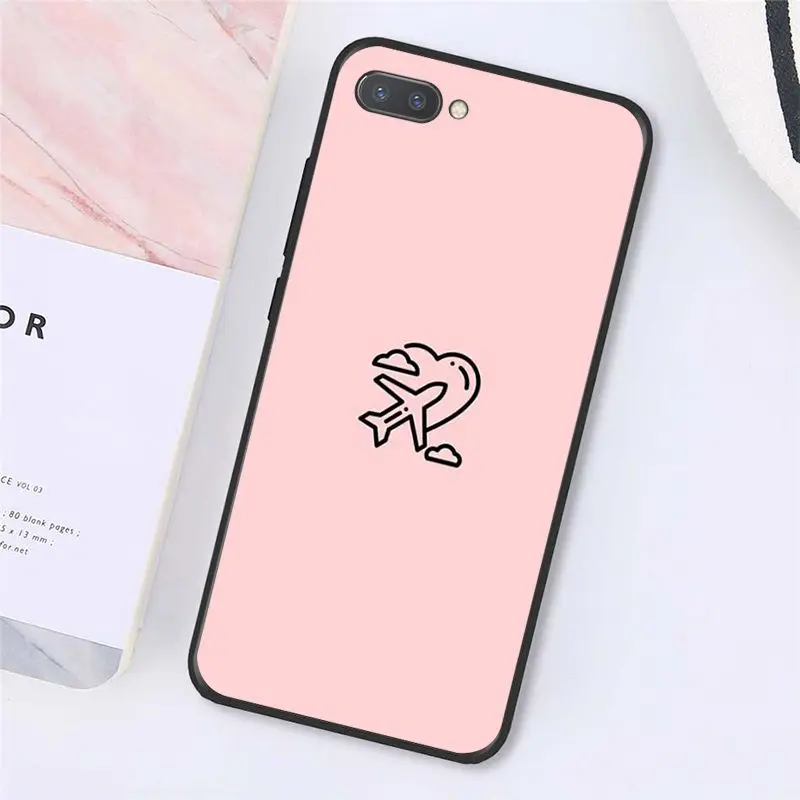 Чехол для телефона Babaite Travel the world paper plane aircraft Huawei Honor 8X 9 10 20 Lite 9XPro 8C play 7A 7C