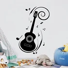 Наклейки на стену со съемными гитарами, LW540