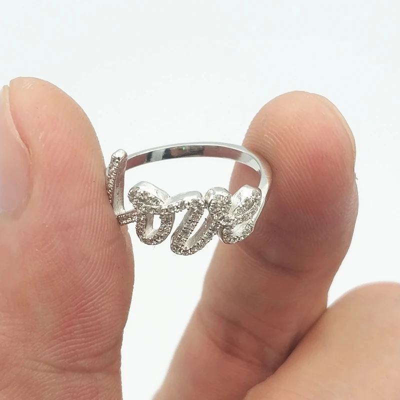 Кольцо женское из серебра 100% пробы с логотипом|Кольца| |