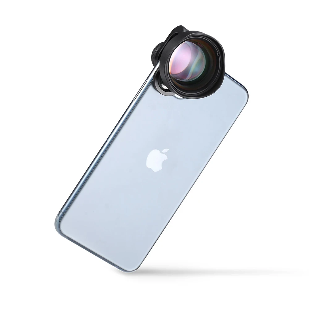 Макрообъектив Ulanzi 75 мм для iPhone 7/8/X/XS MAX/11 Pro Max samsung S8/S9/S10/Note 10 Plus huawei P30/Mate30 Универсальный объектив для телефона