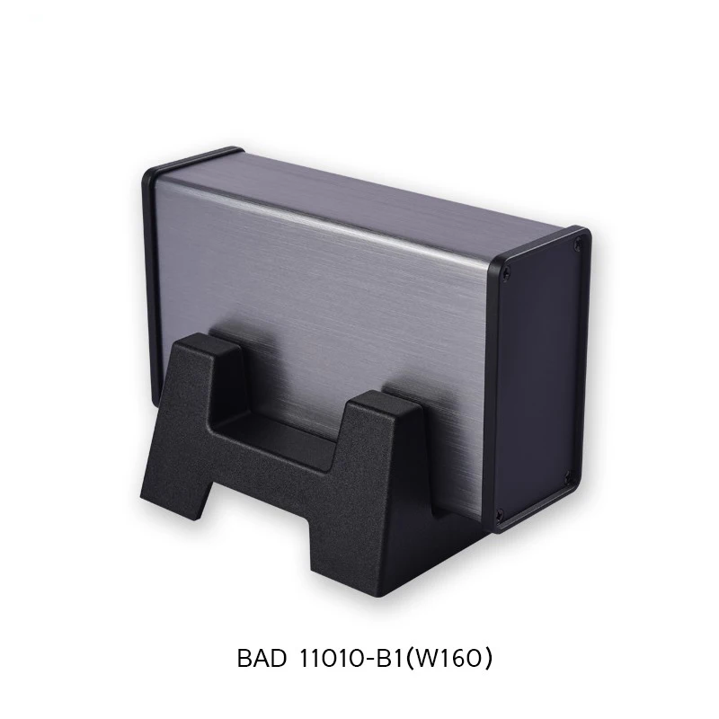 BAD11010(W160)-B1 Алюминиевая распределительная коробка электроника Сделай Сам Корпус Пластмассовый для электрооборудования экструдированный металлическое соединение корпус распределительная коробка 160*96*50 мм - Цвет: BAD11010(W160)-B1