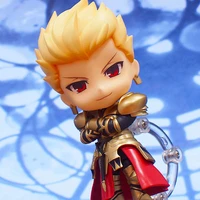 10cm anime fate zero saber gilgamesh figure pvc action figure replaceable accessorie model toy birthday gift movie collection