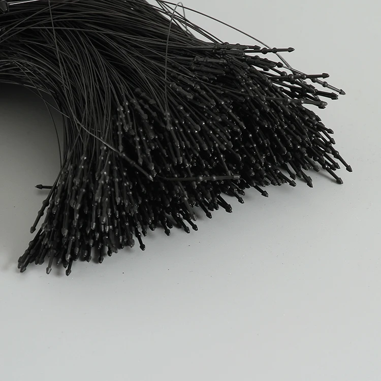 Plastic String Loop Locks Snap Lock Pins Security Tag Apparel Label Tags Fasteners pins Garments Seal |