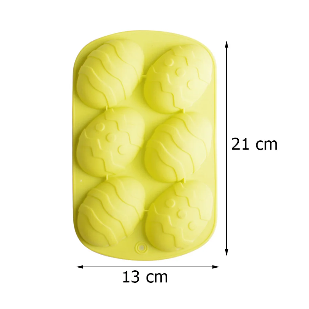 

Handmade DIY Cake Mold Thickened Egg Silicone Egg Shaped Handmade Soap Mold High Temperature Baking Mold