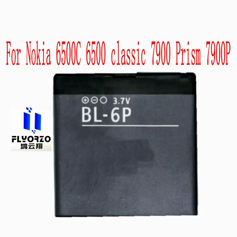 100% абсолютно новый высокое качество 830 мА/ч BL-6P батарея для Nokia 6500C 6500 классический