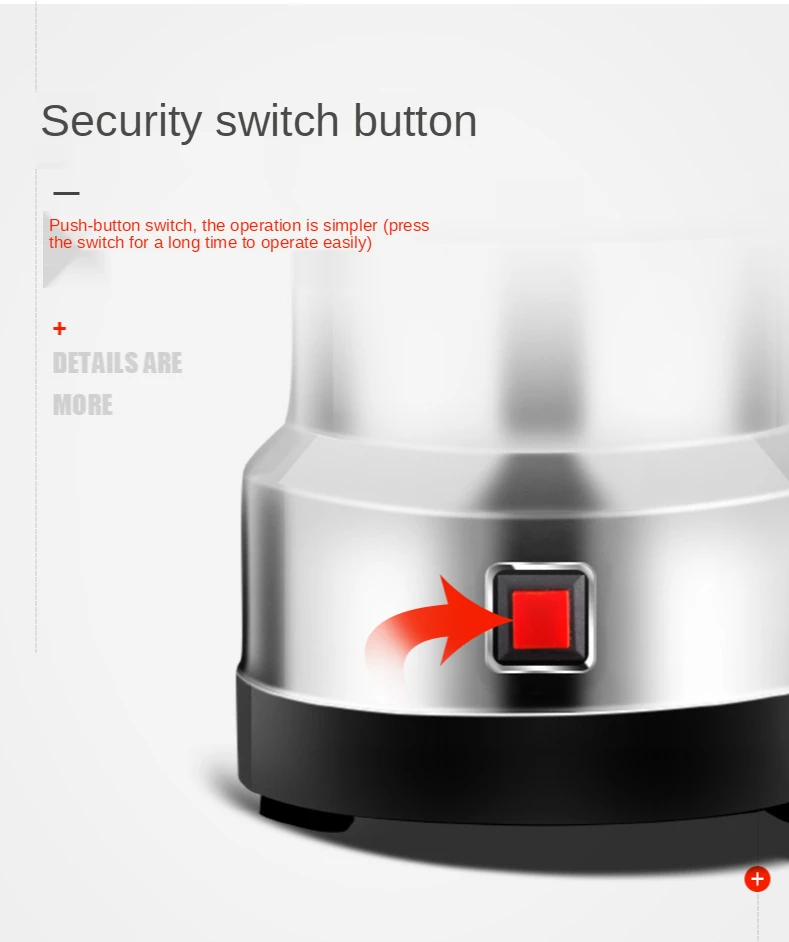 

Medicinal material grinder household small powder powder machine ultra-fine stainless steel grinder grain bean grinder