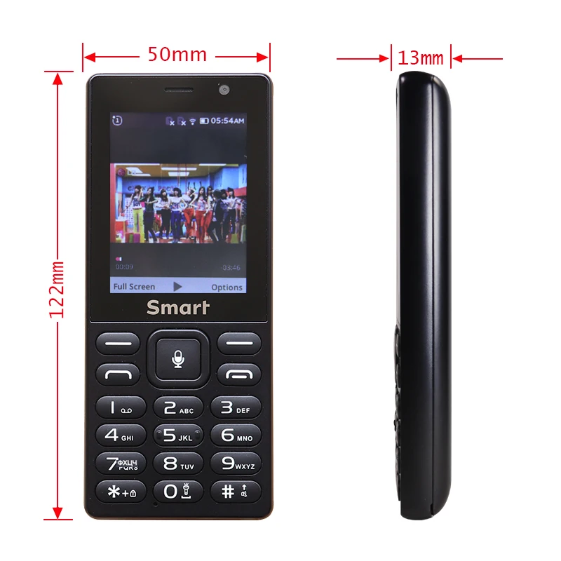 cheap celular push button telephone gsm 3g wcdma cell phones dual cameras dual sim wifi unlocked featured phone portable mobile free global shipping