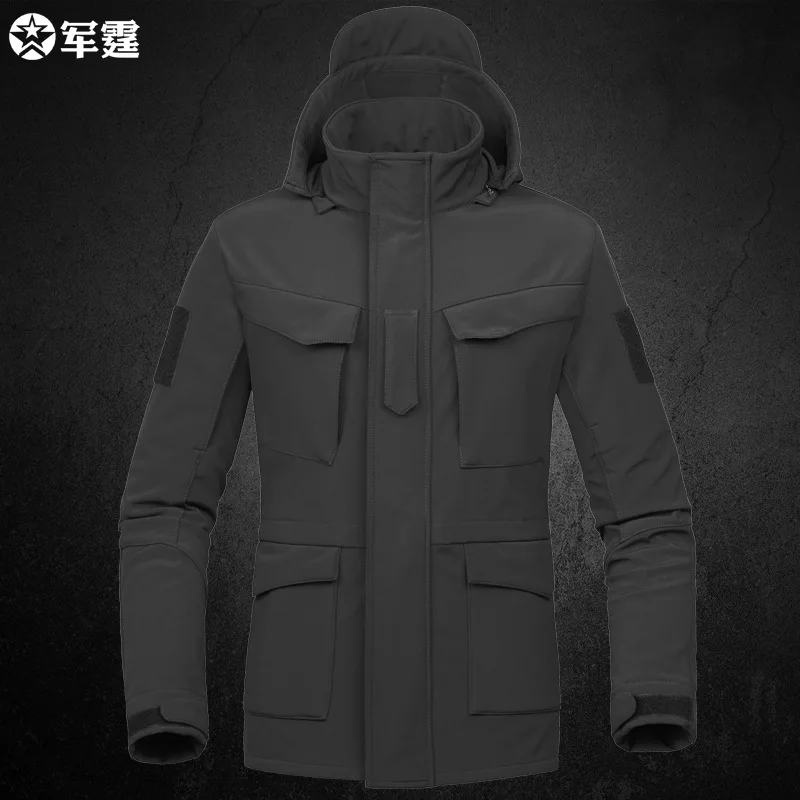 

Male m65 tactical coat dust coat shark skin soft shell ski-wear, qiu dong consul waterproof coat the trench coat