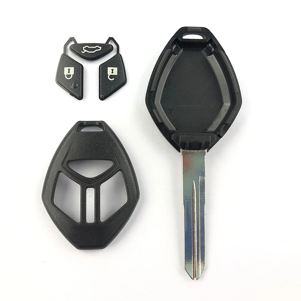 OkeyTech чехол для дистанционного ключа автомобиля Mitsubishi Lancer Outlander Endeavor Galant Fob пустой