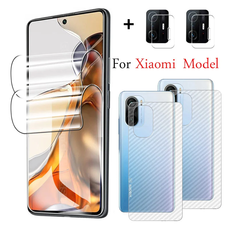 Гидрогелевая пленка для Xiaomi 12 11 T Pro 12X мягкое стекло Mi Lite 5G NE задней Mi11 Ultra Hydrogel Film 11T