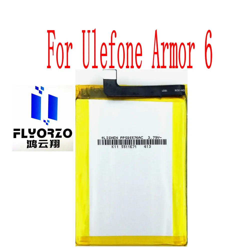 5Pcs/lot Brand new high quality 5000mAh Ulefone Armor 6 Battery For Ulefone Armor 6 Mobile Phone