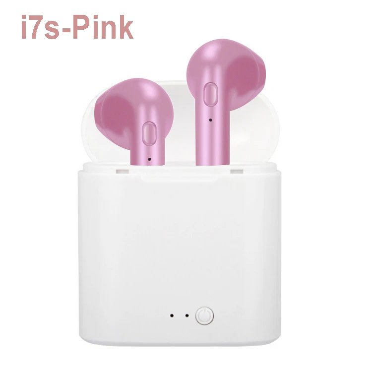 Inpods 12 наушники i7s i9s i11 i12 Tws беспроводные Bluetooth наушники гарнитура Прямая поставка - Цвет: Pink