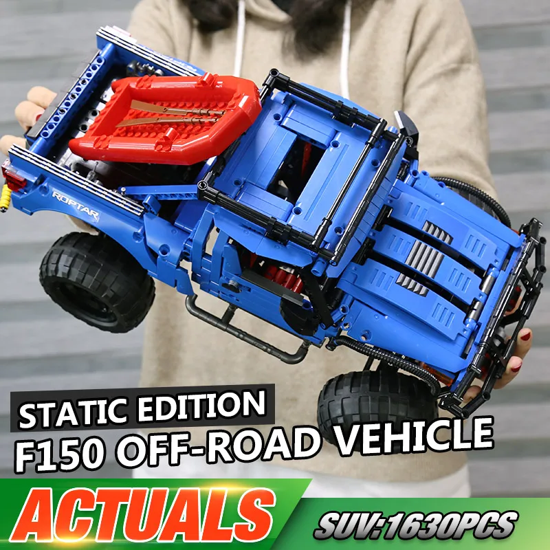 Yeshin Technic автомобильные игрушки The Fords RAPTOR F 150 модель автомобиля совместима с Lepining