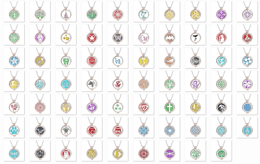 Новинка ароматерапия ювелирное изделие розовое золото парфюм диффузор ожерелье