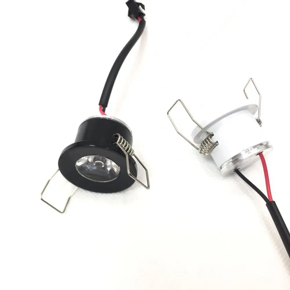 5 шт. новая светодиодный светодиодных мини светильников для шкафа 1 Вт диаметр 31