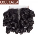 Надувные кудрявые волосы код Calla, 4*4, кудрявые волосы из малайзии, неповрежденные волосы, свободные кудрявые волосы Funmi, кудрявые волосы средней длины, естественный цвет