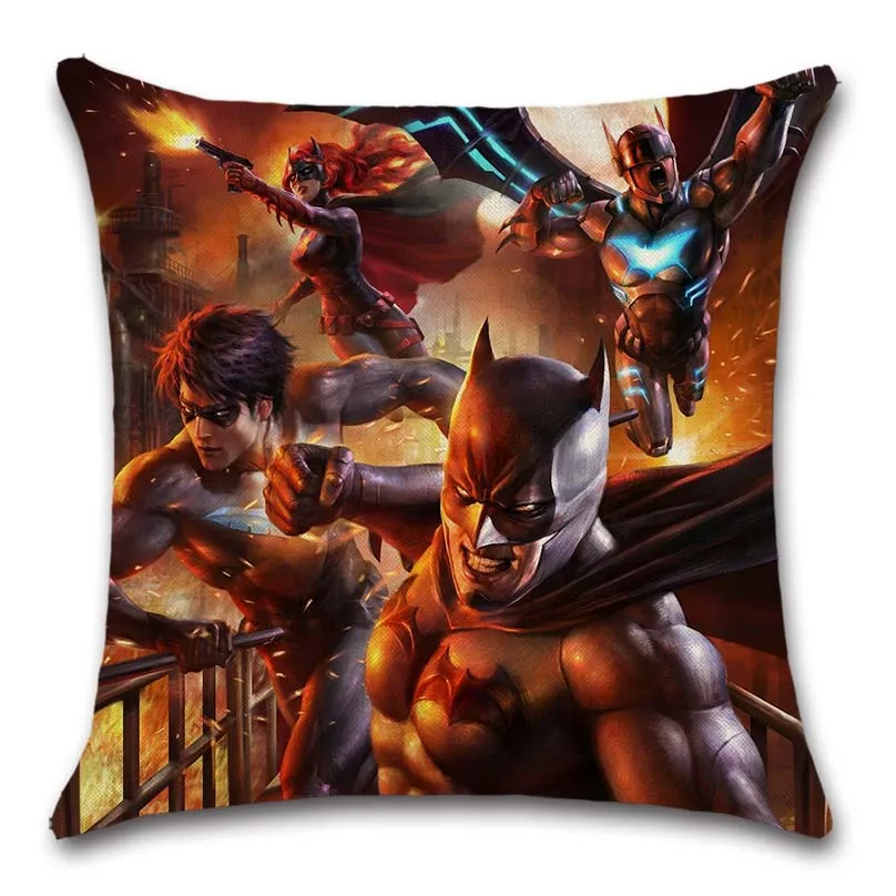 Бэтмен мультфильм комиксов nightwing Робин украшение чехлов на подушки стул сиденье для автокресла декоративная наволочка домашний дом спальня дети подарок