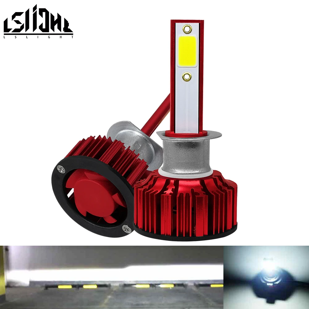 

2x H7 LED MINI Car Headlight Bulbs H4 H1 H8/H9/H11 9005/HB3 9006/HB4 Universal Turbo Auto Lamp 12V Driving Fog Light 6000K White