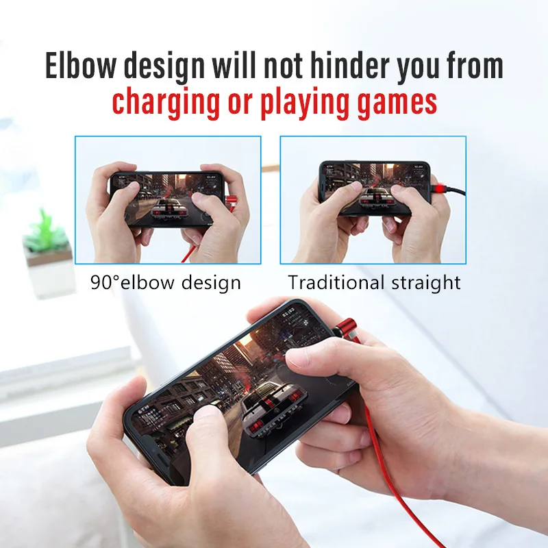 Магнитный зарядный кабель Micro usb type C 8 Pin для USB шнура мобильного телефона 90