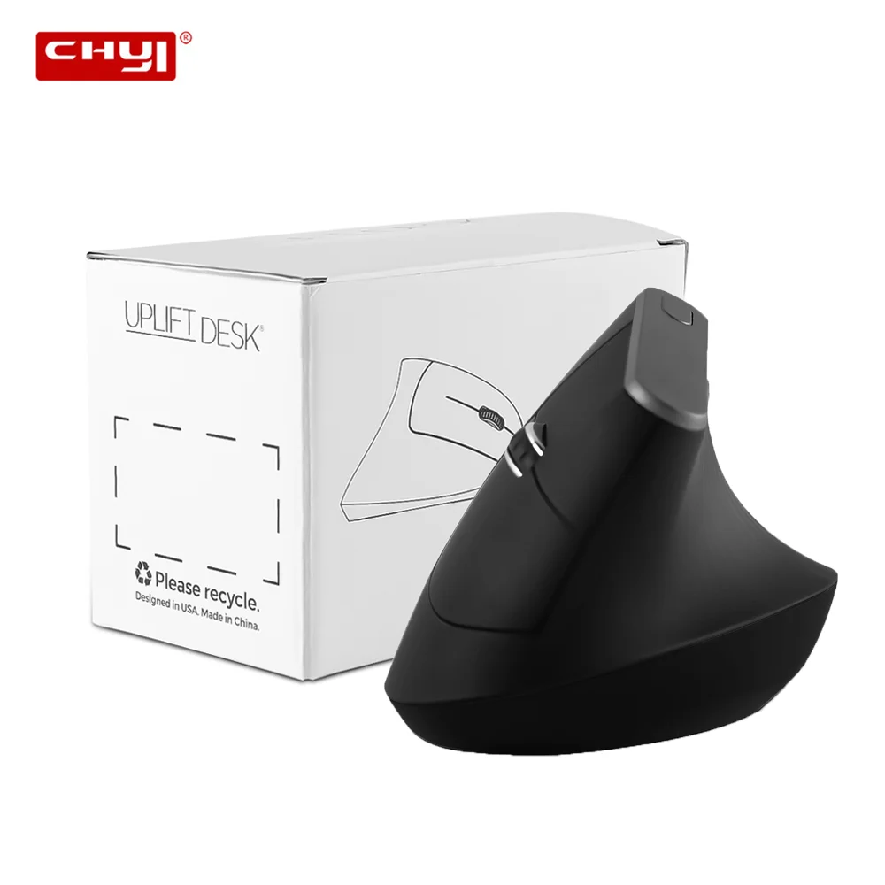 

6D USB Wireless Vertical Mouse Matte Ergonomical Mause 1600 DPI Wrist-care Mice for PC Laptop Office Use
